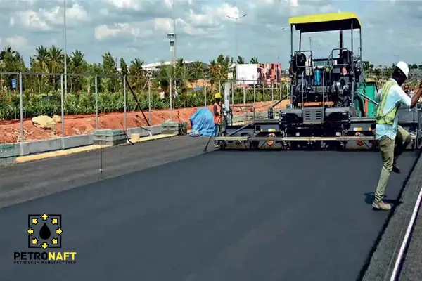 paving the road using bitumen modified with crumb rubber and polyethylene