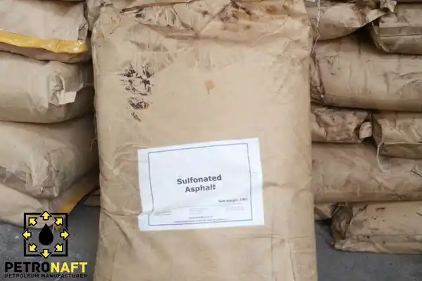 bags of SULFONATED ASPHALT DRILLING MUD ADDITIVE