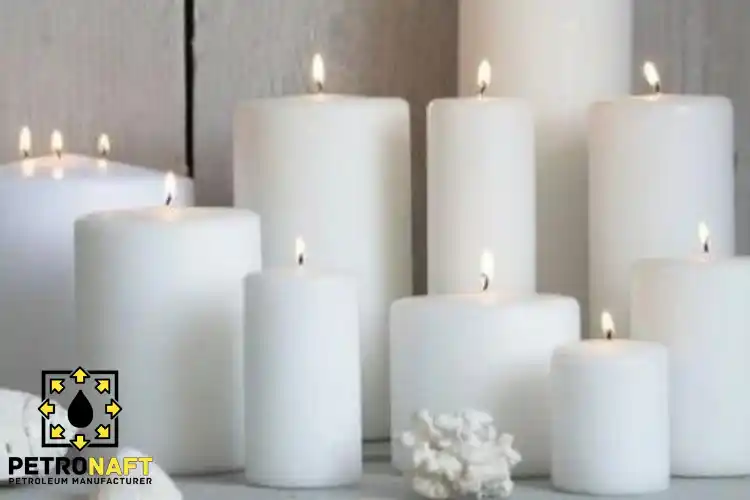 number of candles and some paraffin which refers to THE DIFFERENCE BETWEEN PARAFFINS 1% AND 3%