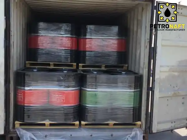 emulsion bitumen drums in in the container