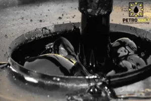 filling the drum with penetration bitumen 10-20