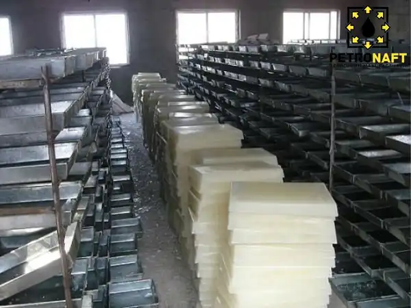 semi refined paraffin wax refinery