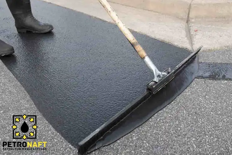 Street repair with Gilsonite Sealer