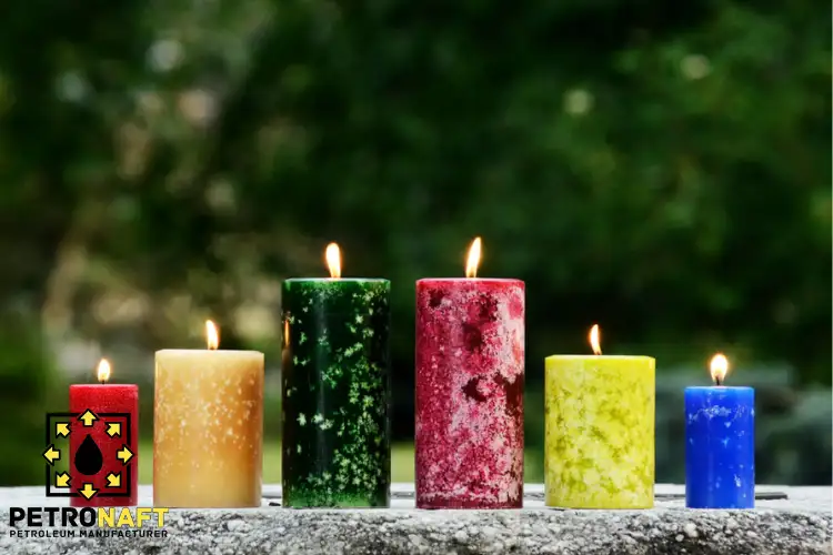 Candles made from artminds paraffin wax