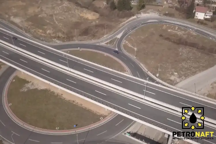 Multi-level highway view, a project enabled by Bitumen Emulsion for Road Construction