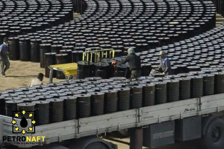 Bitumen 60/70 Suppliers in tar barrel yard