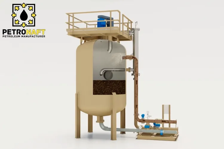 walnut shell filter production process