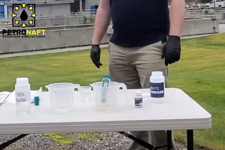 Individual testing water purification using Caustic Soda for Water Treatment
