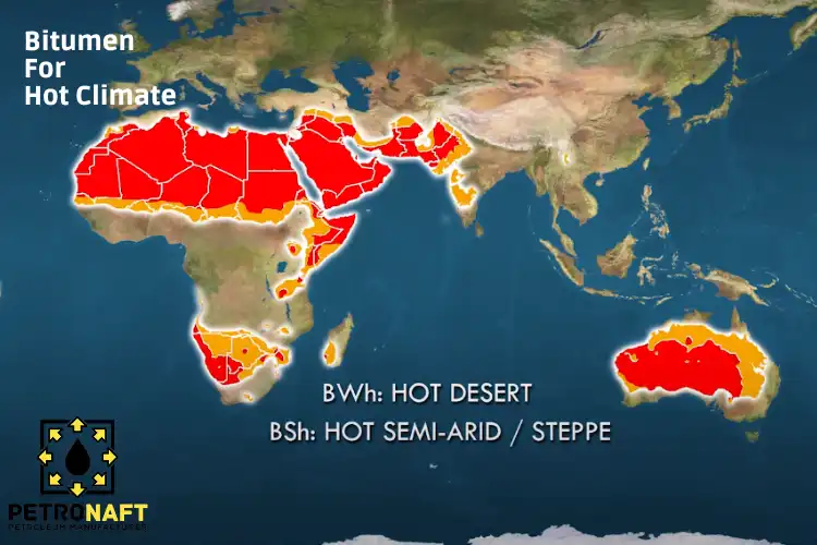 bitumen for hot climate