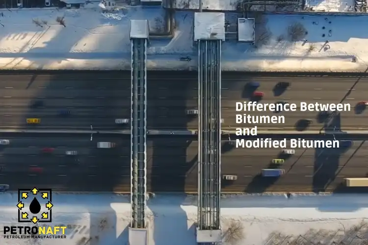 difference between bitumen and modified bitumen