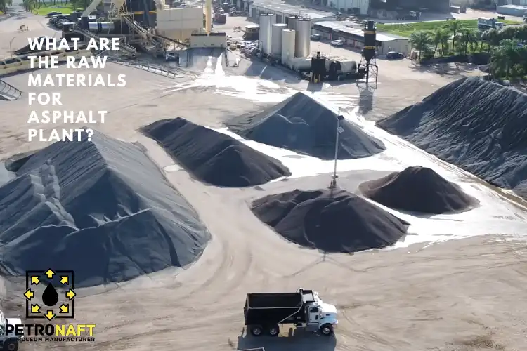 raw materials for asphalt plant