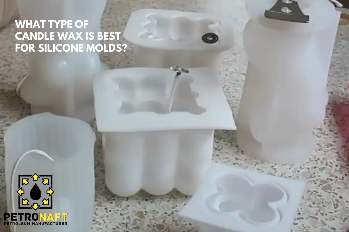 What type of candle wax is best for silicone molds?