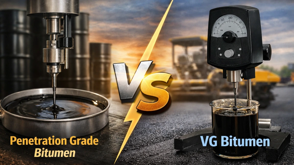 penetration grade vs vg bitumen
