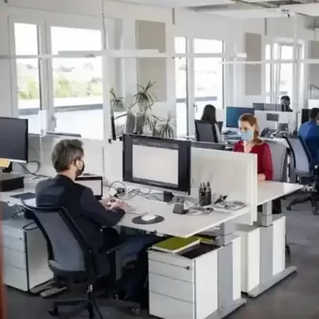 Petro Naft office and employees at work